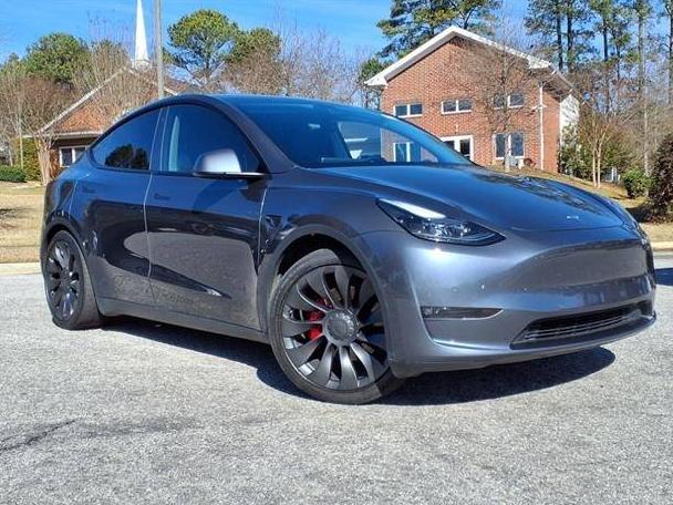 TESLA MODEL Y 2022 7SAYGDEF6NF308692 image